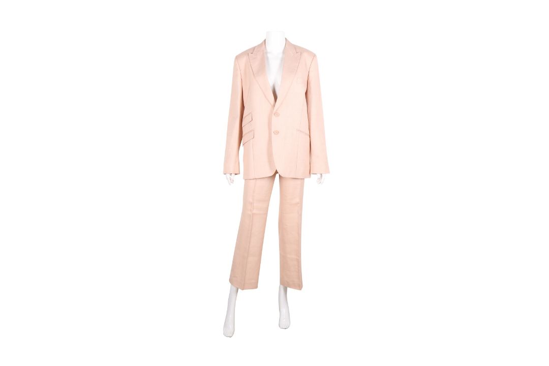 Stella McCartney Pale Pink Trouser Suit - Size 38 & 44 - Image 1 of 3