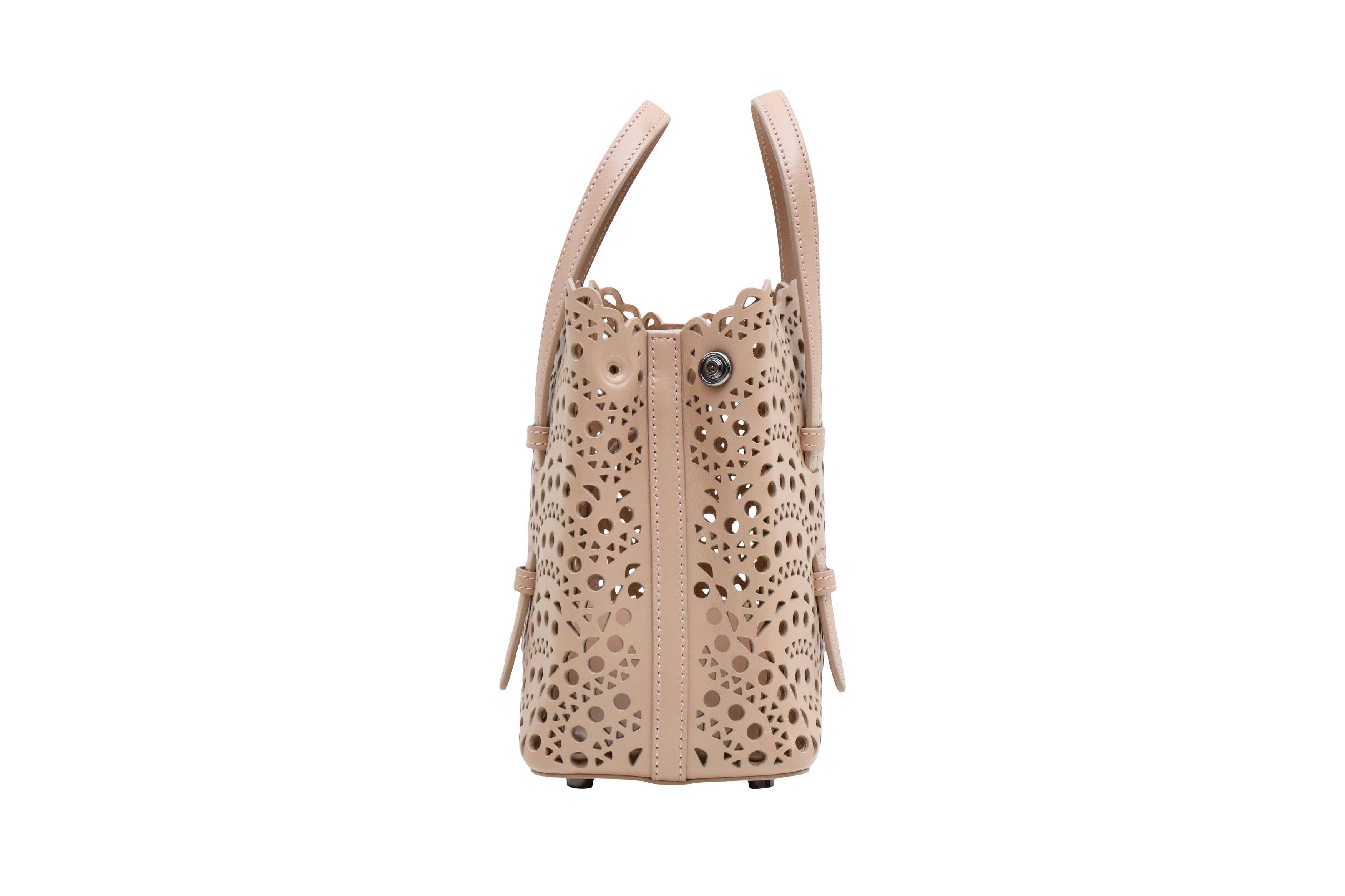 Alaia Blush Mina 20 Mini Tote - Image 5 of 6