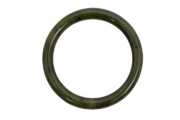 A NEPHRITE JADE BANGLE