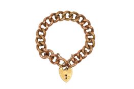 A HEART-LOCK GATE BRACELET