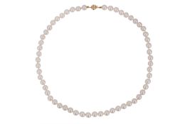 AN PEARL IMITATION NECKLACE