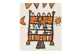 § ALAN DAVIE, C.B.E., H.R.S.W., R.A. (BRITISH, 1920-2014)