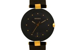 UNISEX RADO 'COUPOLE' QUARTZ WRISTWATCH