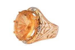 A TOPAZ RING