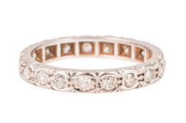 A DIAMOND ETERNITY RING