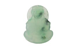 A CHINESE JADE 'GUANYIN' PENDANT