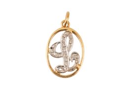 A DIAMOND PENDANT