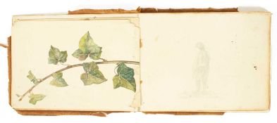 English School, 19th Century, An Artist's Sketchbook