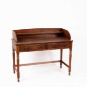 A Victorian mahogany washstand