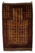 A Belouch prayer rug