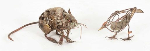 Rachel Higgins of Warwickshire mouse and bird