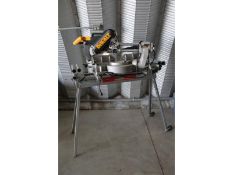 DeWalt DW708 12” Compound Mitre Saw on Std. w/Rollers