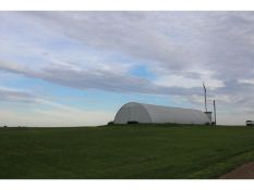 Siemonsma – Steel 50’x100′ Quonset Stg. Building on A +/-1.67 Acre Lot near Lake Madison, SD
