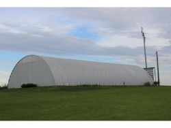 Siemonsma Real Estate Auction – Steel 50’x100′ Quonset Stg. Building on +/-1.67 Acre Lot near Lake Madison, SD