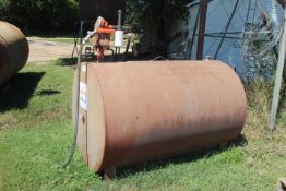 500 Gal. Dsl. Tank w/ Elec. Pump