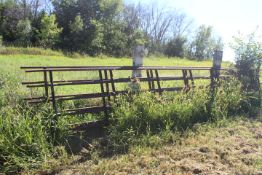 10 Sunderman 20 Ft. Cont. Fence Panels, 2 w/ Ext.