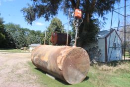 2000 Gal. Dsl. Fuel Tank & Gas Boy Pump