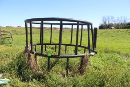 Poly Round Bale Feeder, Has 1 Break