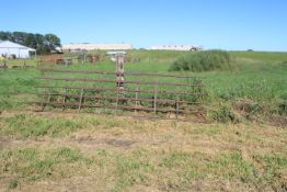 12 20 Ft. Cont. Fence Panels & 2 - 7 Bar 20 Ft. Cont. Panels, Bid is per panel. Counts may be added
