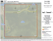 +/-159.40 Acres of Choice Springwater Twp., Rock County, MN Land