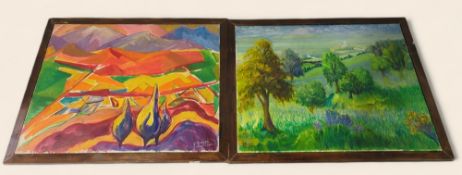 J RONALD HARRISON (South African 1940-2011) - Moun