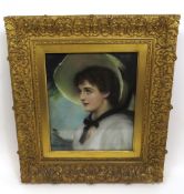 JOHN ERNEST BREUN (1862-1921): Thoughts Far Away,