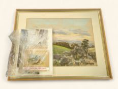 SCOTT BROWN (Contemporary): LANDSCAPE WITH TREES,