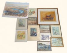 DERRICK RUSSELL (20th century) – a collection of m