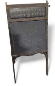 A late 19th or early 20th century child's black bo