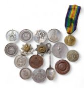 A collection of regimental sporting medals to incl