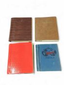 Forty-three penny reds, contained in an album with