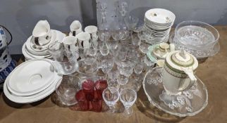 A Royal Doulton 'Westwood' part dinner service, a
