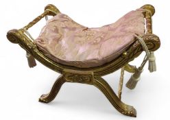 A gilt wood 
