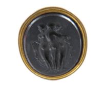 An 18th or 19th century Wedgwood & Bentley seal, t