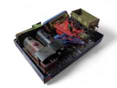 HORNBY O Gauge – Two LMS 0-4-0 clockwork locomotiv