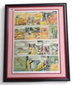 Frank Hampson (1918-1985), pen ink and watercolour