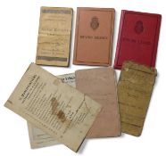 A quantity of ephemera and a 