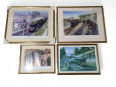 TERENCE CUNEO – Festioniog Workhorses, signed limi