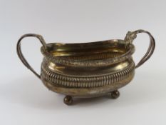 A Georgian two-handled and silver sugar bowl, made