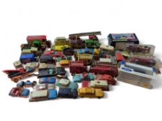 A quantity of unboxed diecast vehicles including C