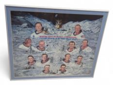 Ron Lewis, 'Moonwalkers', limited edition print 22