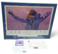 Alan Bean (1932-2018), 'Hello Universe', limited e