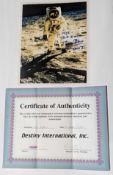 Buzz Aldrin - a photocopy of a photograph,
