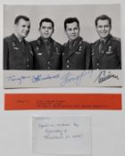 Cosmonauts - a black and white photograph of Yuri