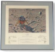 Alan Bean (1932-2018), 'In Flight', limited editio