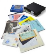 A collection of NASA and Space Race related items,