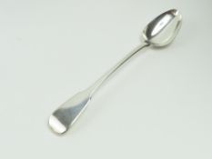 George III silver fiddle pattern basting spoon, by