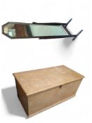 A 20th-century pine chest