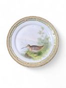 A Royal Copenhagen Fauna Danica porcelain plate