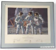 Alan Bean (1932-2018), 'Conrad, Gordon and Bean: T